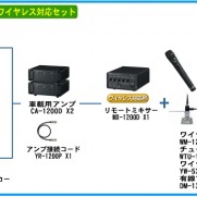 TOA選挙用大型車載システム240W 角型ホーンスピーカー4個 ワイヤレス対応[GE-240S4D]
